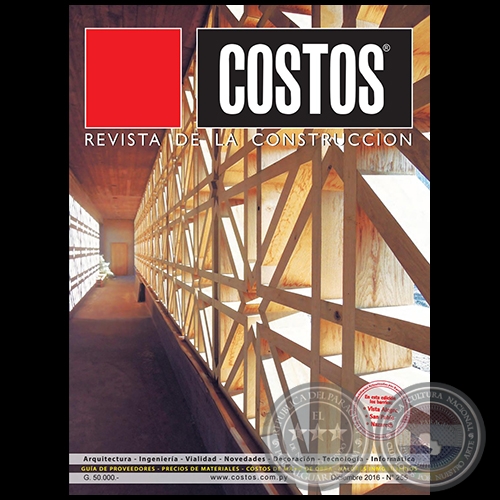 COSTOS Revista de la Construcción - Nº 255 - Diciembre 2016